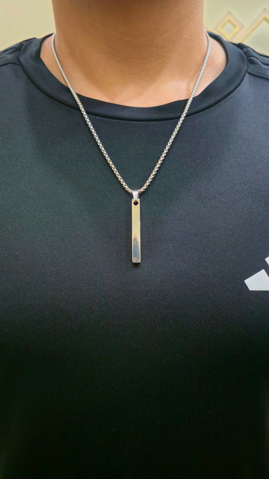 Chain Deal – Silver Chain with Silver Pendant + Premium Box