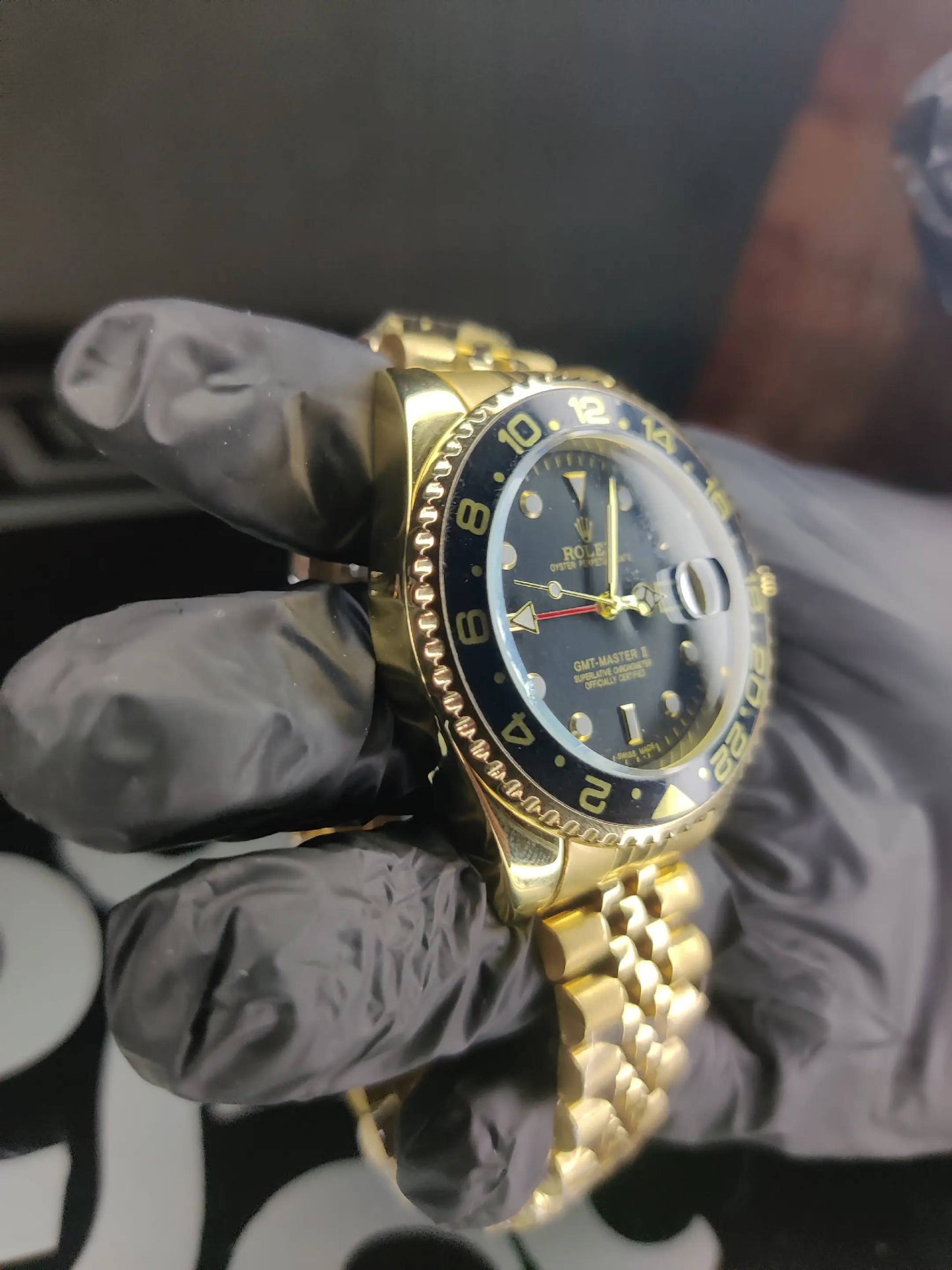 Rolex Gmt-black dial